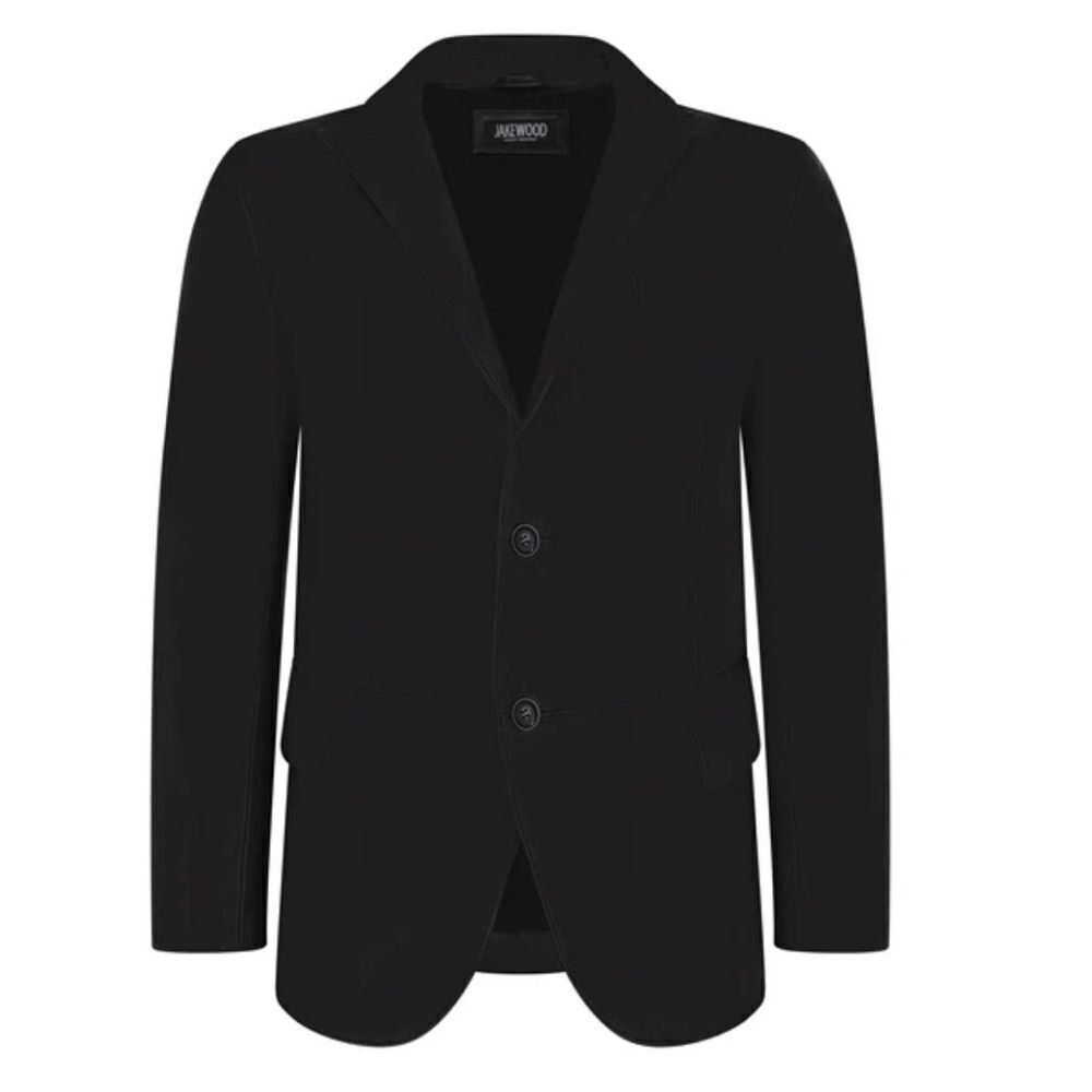 JAKEWOOD - Buttersoft Leather Blazer Style # 7000 in Black